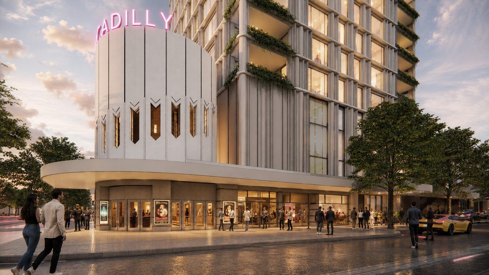 Piccadilly Residences, Melbourne — current delivery.